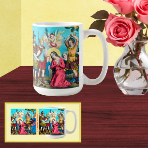 Taza De Café Sta. Filomena siendo decapitada