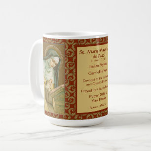 Taza De Café Sta. María Magdalena de Pazzi (JM 45)