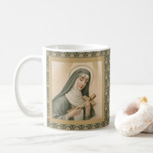 Taza De Café Sta. Rita de Cascia (M 015)