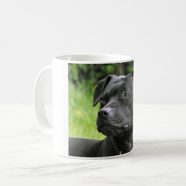 Taza De Café Staffordshire bull terrier (Anverso izquierdo)