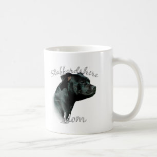 Taza De Café Staffordshire Bull Terrier Mom 2