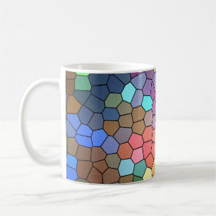 Taza De Café Stained Glass by Shirley Taylor