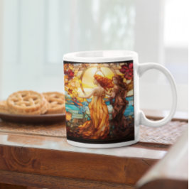 Taza De Café StainGlass Art versión 17 Mug