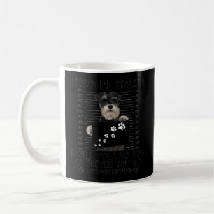 Taza De Café Stalker personal te seguiré Schnauzer