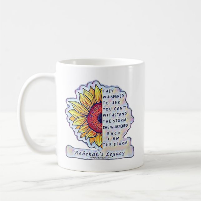Taza De Café Stand Tall Be the Storm Mug (Izquierda)