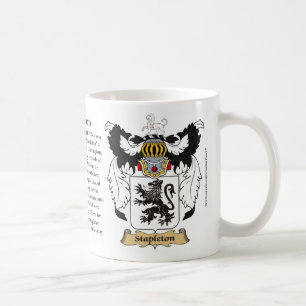 Taza De Café Stapleton, el origen, el significado y el escudo