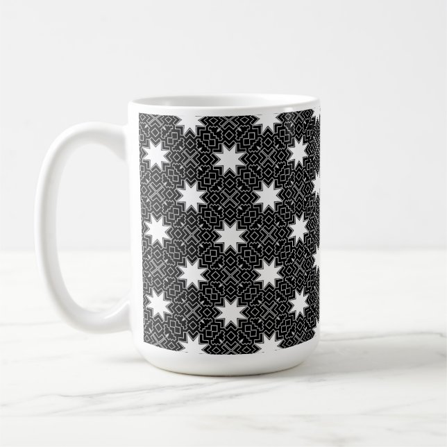 Taza De Café Star Geometric INV (Izquierda)