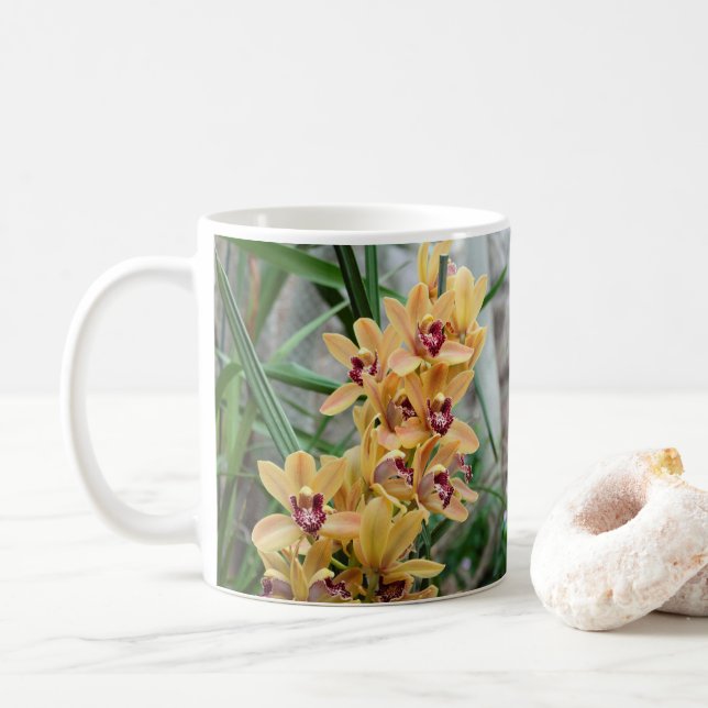 Taza De Café Star Orchids (Con donut)