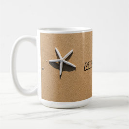 Taza De Café Starfish en Sandy Beach