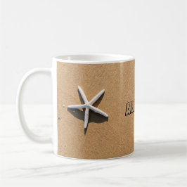 Taza De Café Starfish en Sandy Beach