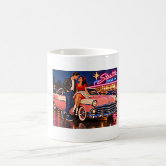 Taza de café Starlite Drive-In 1950s Retro Romance