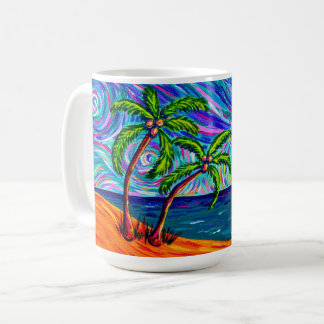 Taza De Café Starry Sunset 15oz mug por Chica de Florida