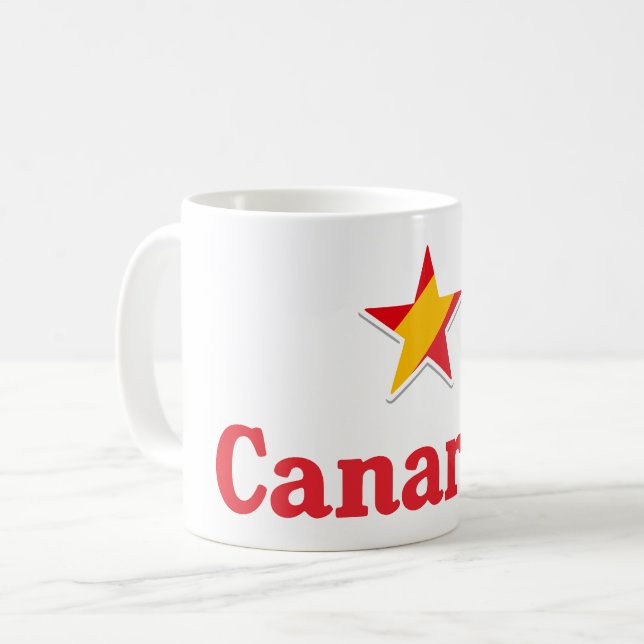 Taza De Café Stars of Spain – Canarias (Anverso izquierdo)