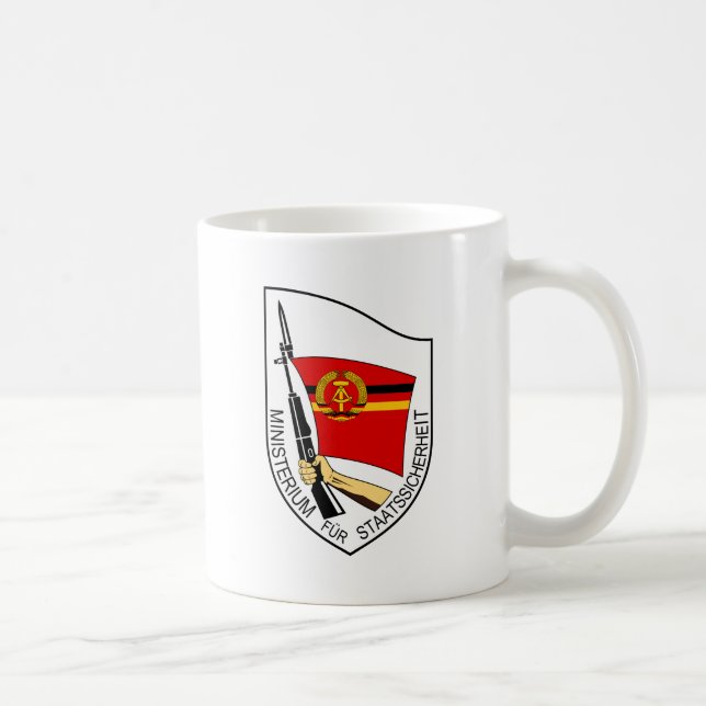 Taza De Café Stasi - RDA (Deutsche Demokratische Republik) (Derecha)