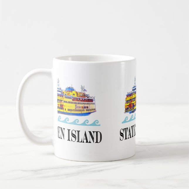 Taza De Café Staten Island Ferry Mug (Izquierda)