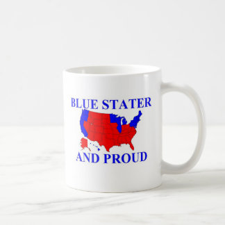 Taza De Café Stater y orgulloso azules