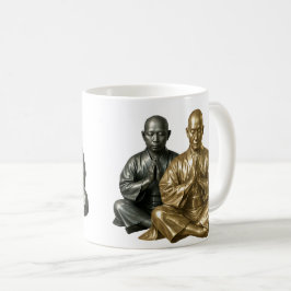 Taza De Café Statues Moines Zen 