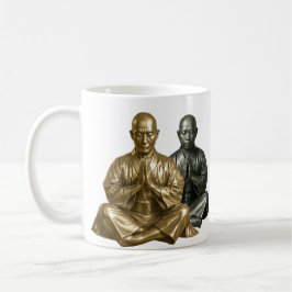 Taza De Café Statues Moines Zen 