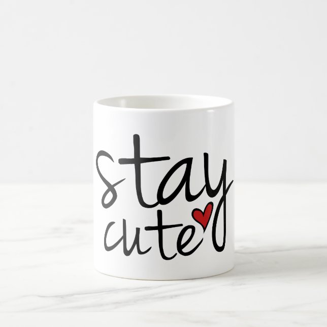 Taza De Café Stay Cute Mug (Centro)