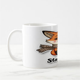 Taza De Café Stay Foxy - Diseño de citas lúdico y seguro