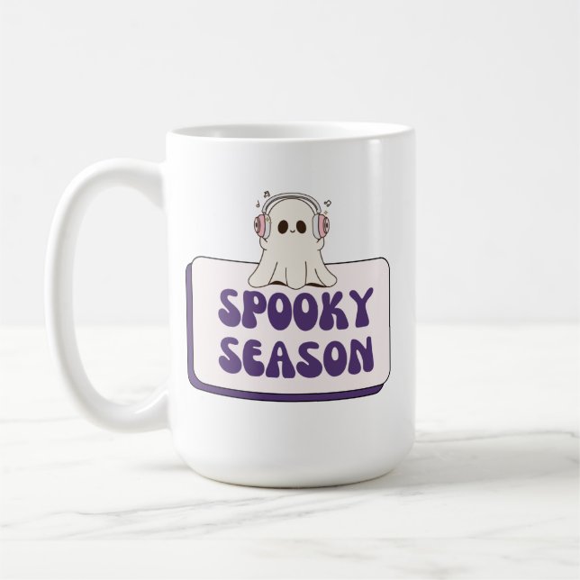 Taza De Café Stay Spooky Coffee Mug (Izquierda)