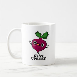 Taza De Café Stay Upbeet Funny Veggie Beet Pun