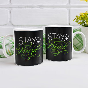 Taza De Café Stay Weird Introvert, Geek, Nerd