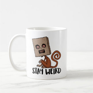 Taza De Café Stay Weird Sack Monkey