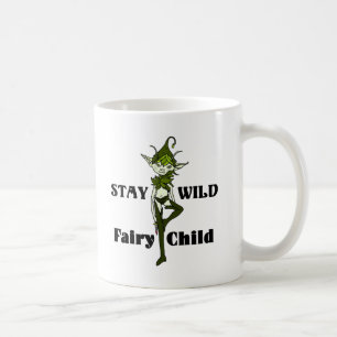 Taza De Café Stay Wild Faerie Child Coffee Mug