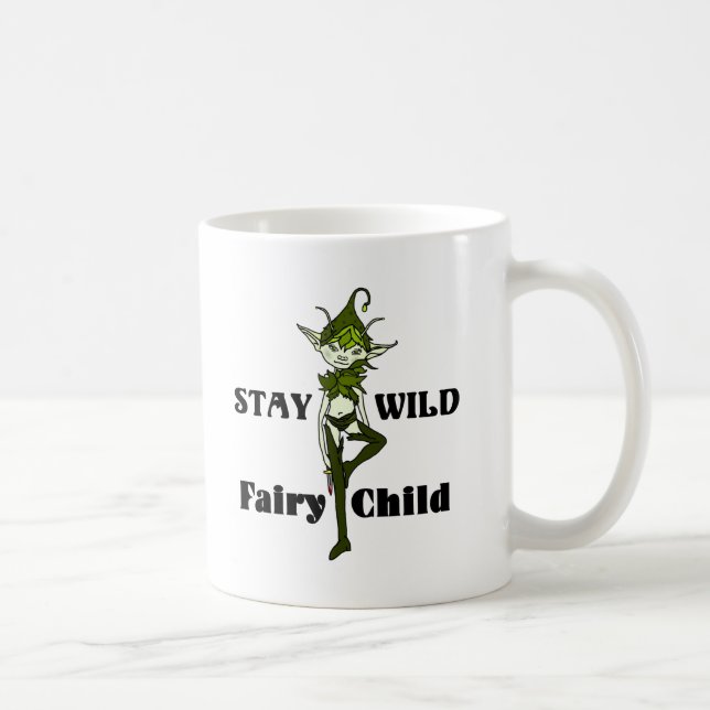 Taza De Café Stay Wild Faerie Child Coffee Mug (Derecha)