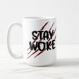 Taza De Café Stay Woke Freddy Scary Nursery Rhyme Graphic