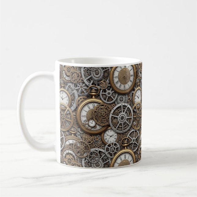Taza de café Steampunk (Izquierda)