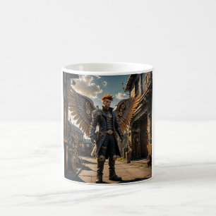 Taza De Café Steampunk Angel