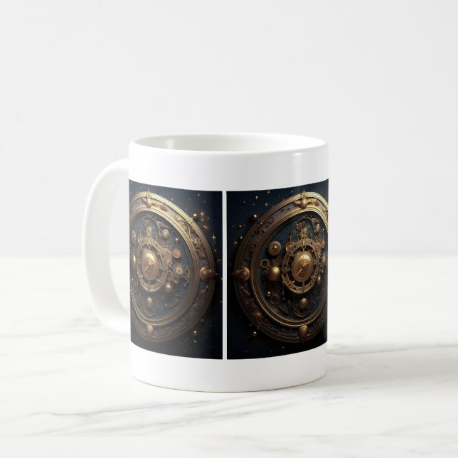 Taza De Café Steampunk Celestial Mug (Anverso izquierdo)
