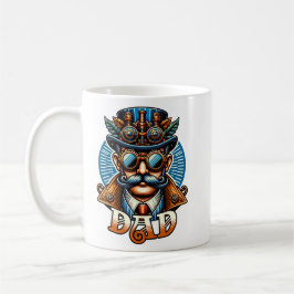 Taza De Café Steampunk Dad