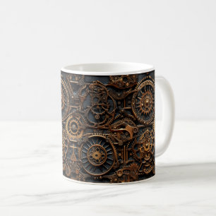 Taza De Café Steampunk Gears Coffee Mug
