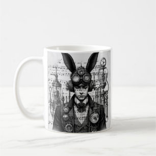 Taza De Café Steampunk Music Man
