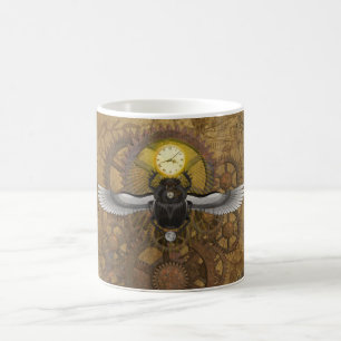 Taza De Café Steampunk Scarab