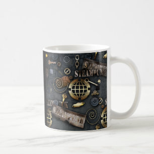 Taza De Café Steampunk, scrapbooking
