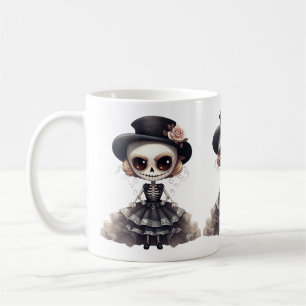 Taza De Café Steampunk Skeleton Mug