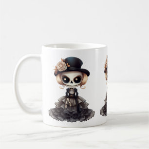 Taza De Café Steampunk Skeleton Mug