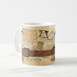 Taza De Café Steampunk Un hombre extraordinario