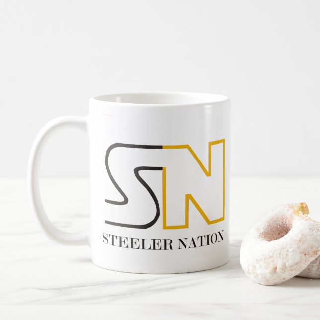 Taza De Café Steeler Nation Mug (Con donut)