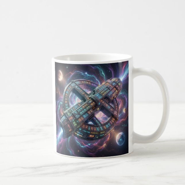 Taza De Café Stellar Path – Journey Through the Universe´8 (Derecha)