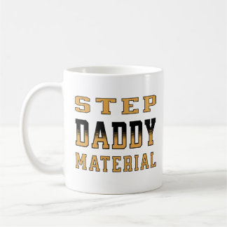 Taza De Café Step Daddy Material Feliz Día del Padre 2024