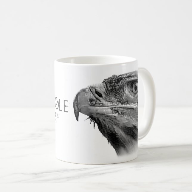 Taza De Café Steppe Eagle (Anverso derecho)