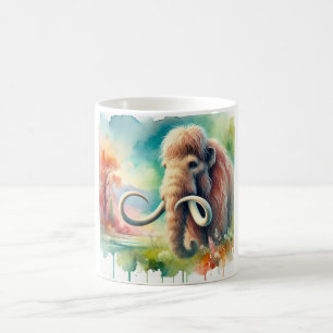 Taza De Café Steppe Mammoth 071124AREF128 - Watercolor