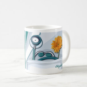 Taza De Café Stethoscope y regalo de agradecimiento de enfermer