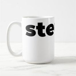 Taza De Café Steups Mug - Black