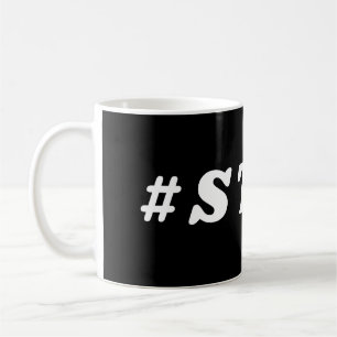 TAZA DE CAFÉ #STFU SARCÁSTICO BRUTO